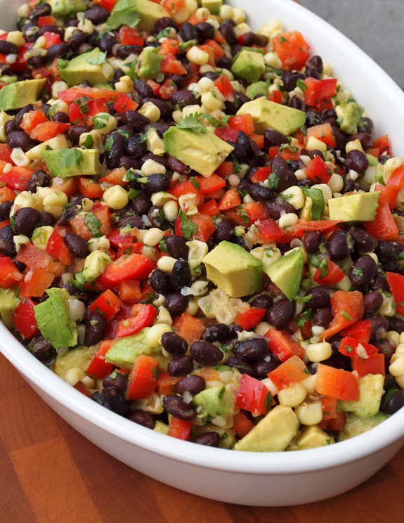 Black Bean Salad with Corn