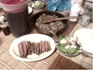 finished meal