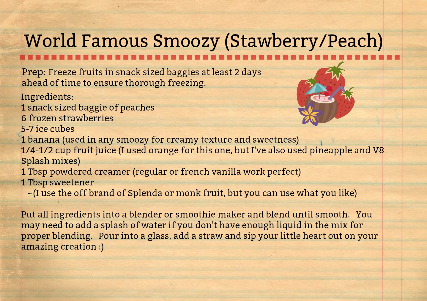 Smoozy-recipe