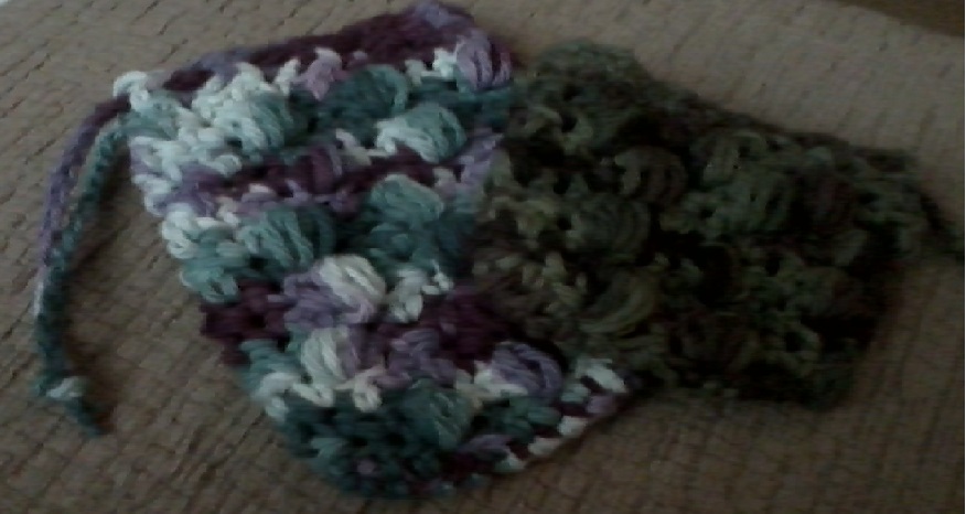 Crocheted Soap Bags