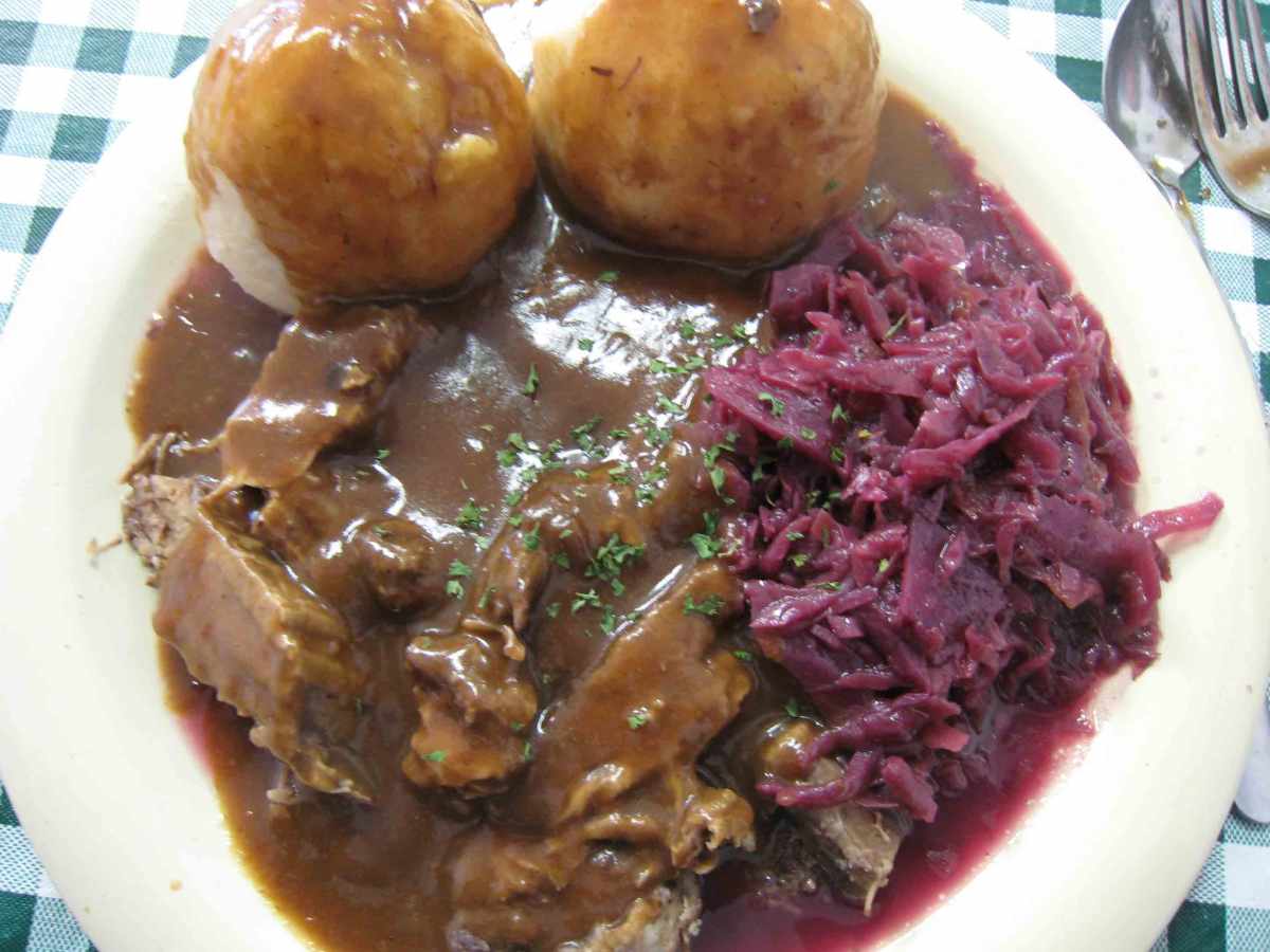 Traditional Sauerbraten with Gingersnap&nbsp;Gravy