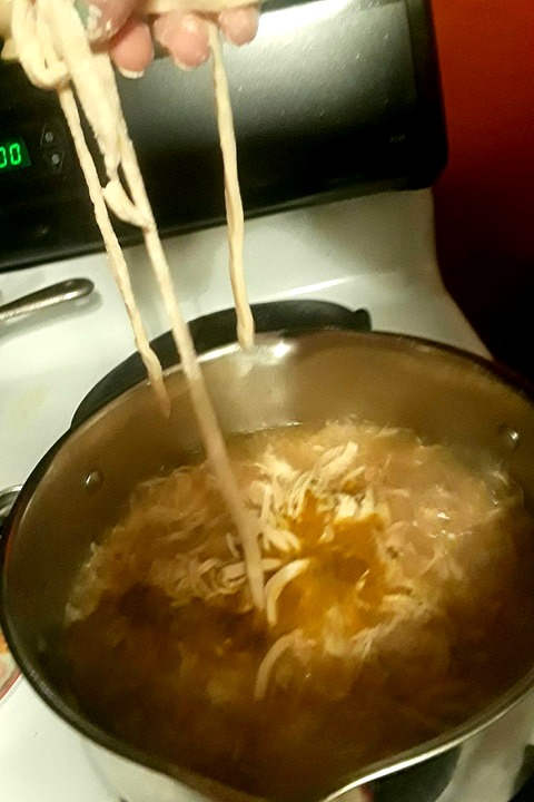 dropping dumplings