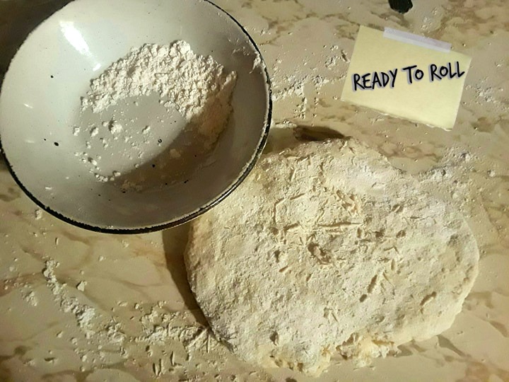 dumpling dough turned out