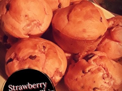 Strawberry Chocolate Chip&nbsp;Muffins