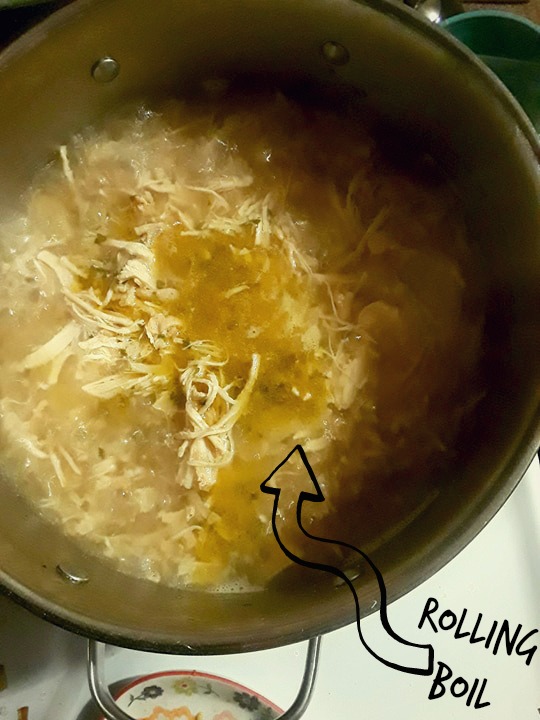 rolling boil