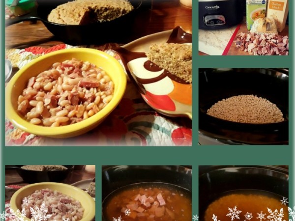Slow Cooker Ham and&nbsp;Beans
