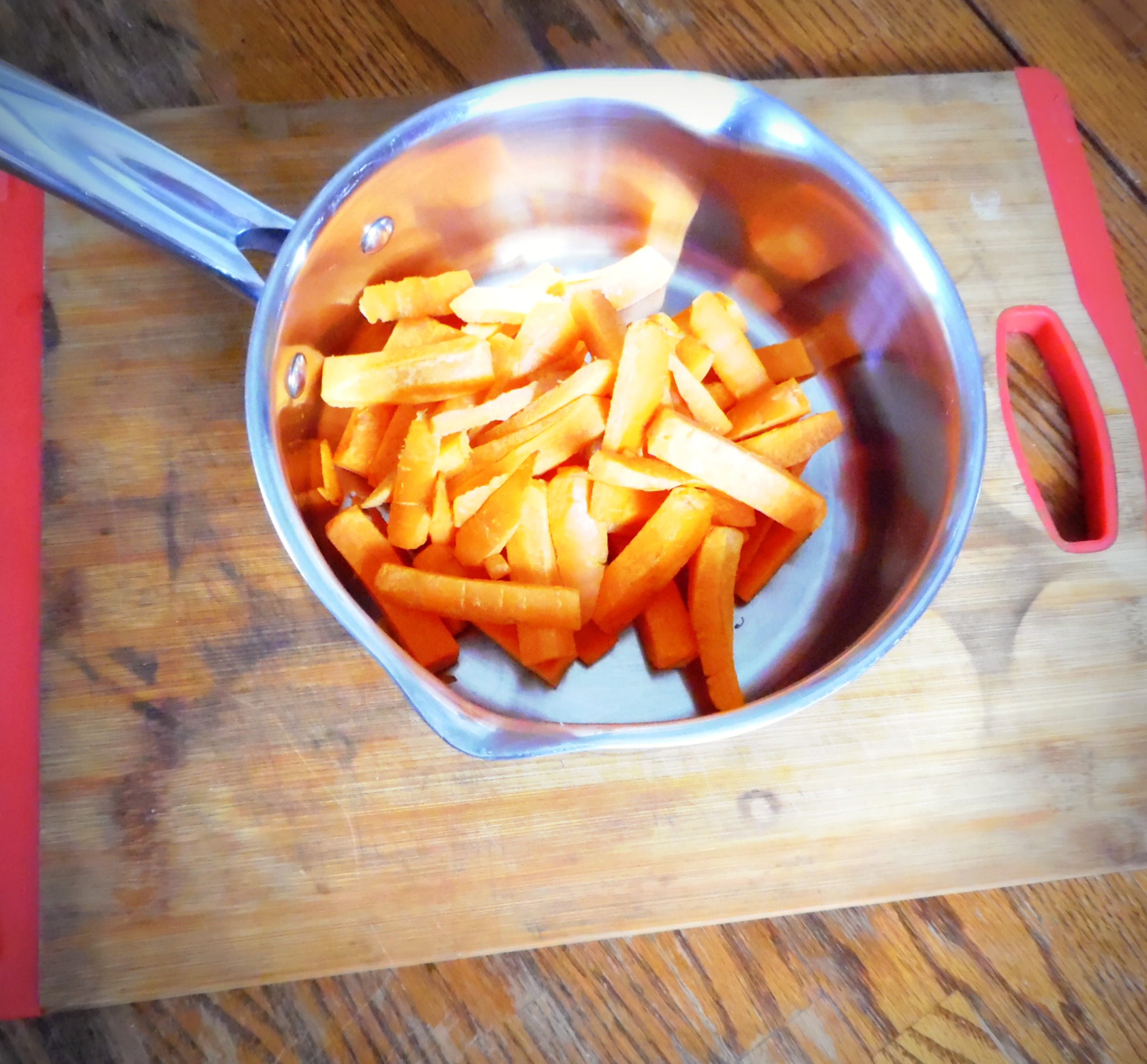 Carrots to Pot