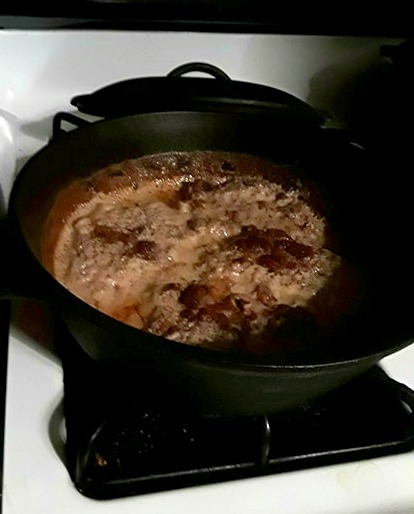 out of oven