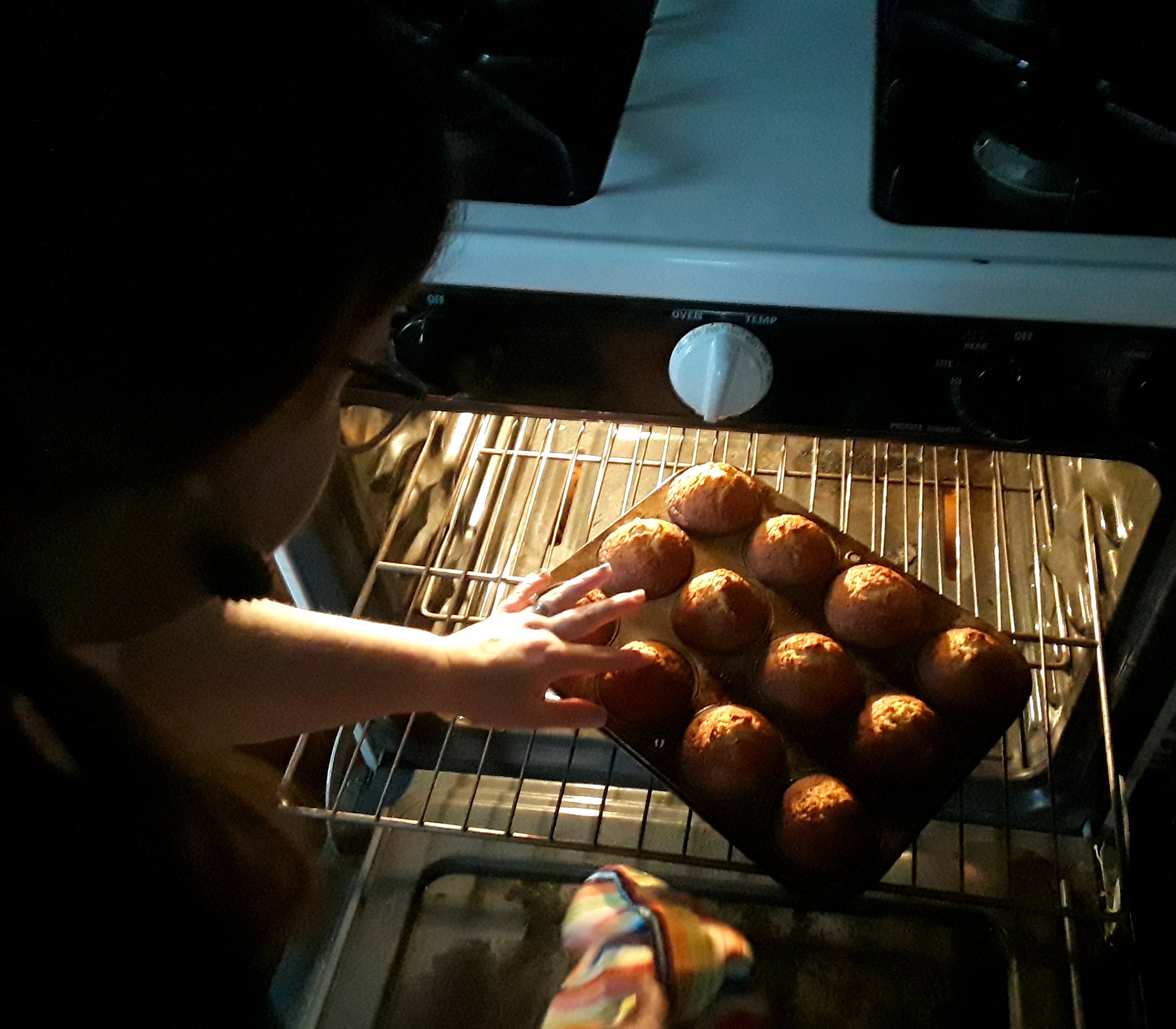 out of oven
