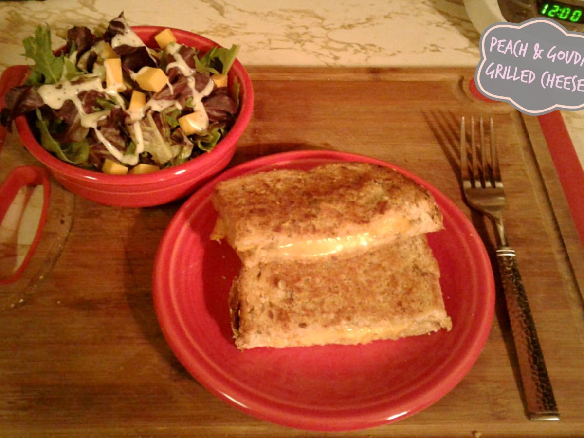 Peach & Gouda Grilled&nbsp;Cheese