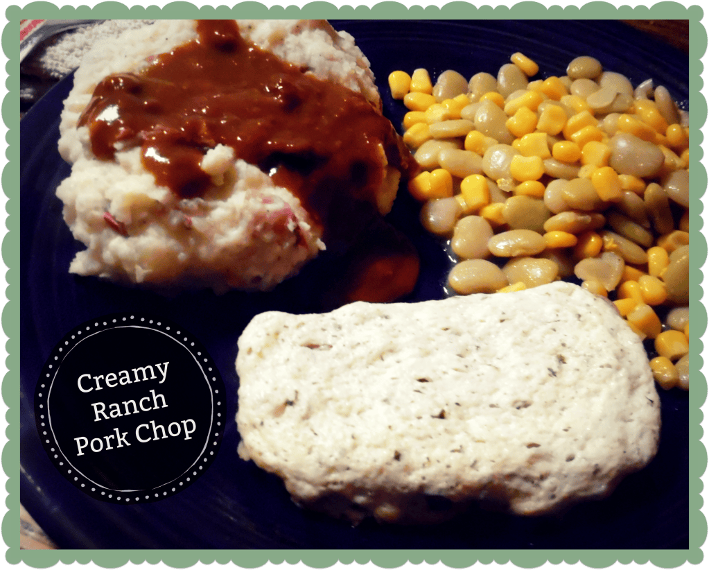 Creamy Ranch Pork Chops