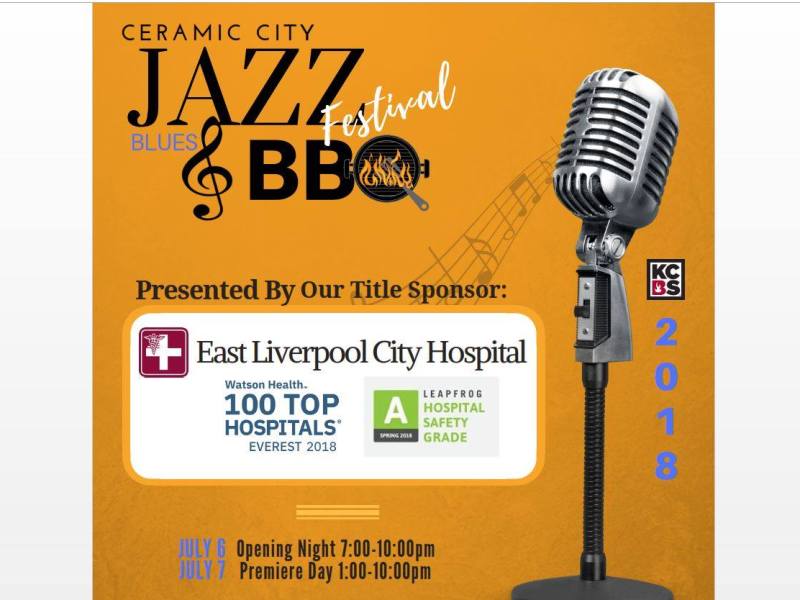 Ceramic City Jazz Blues & BBQ Festival 2018&nbsp;(7/7/18)