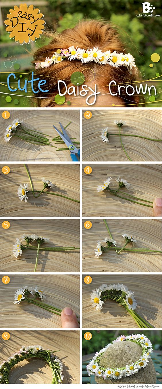 How to make a Daisy Crown