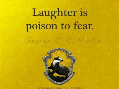 Laughter is Poison to&nbsp;Fear